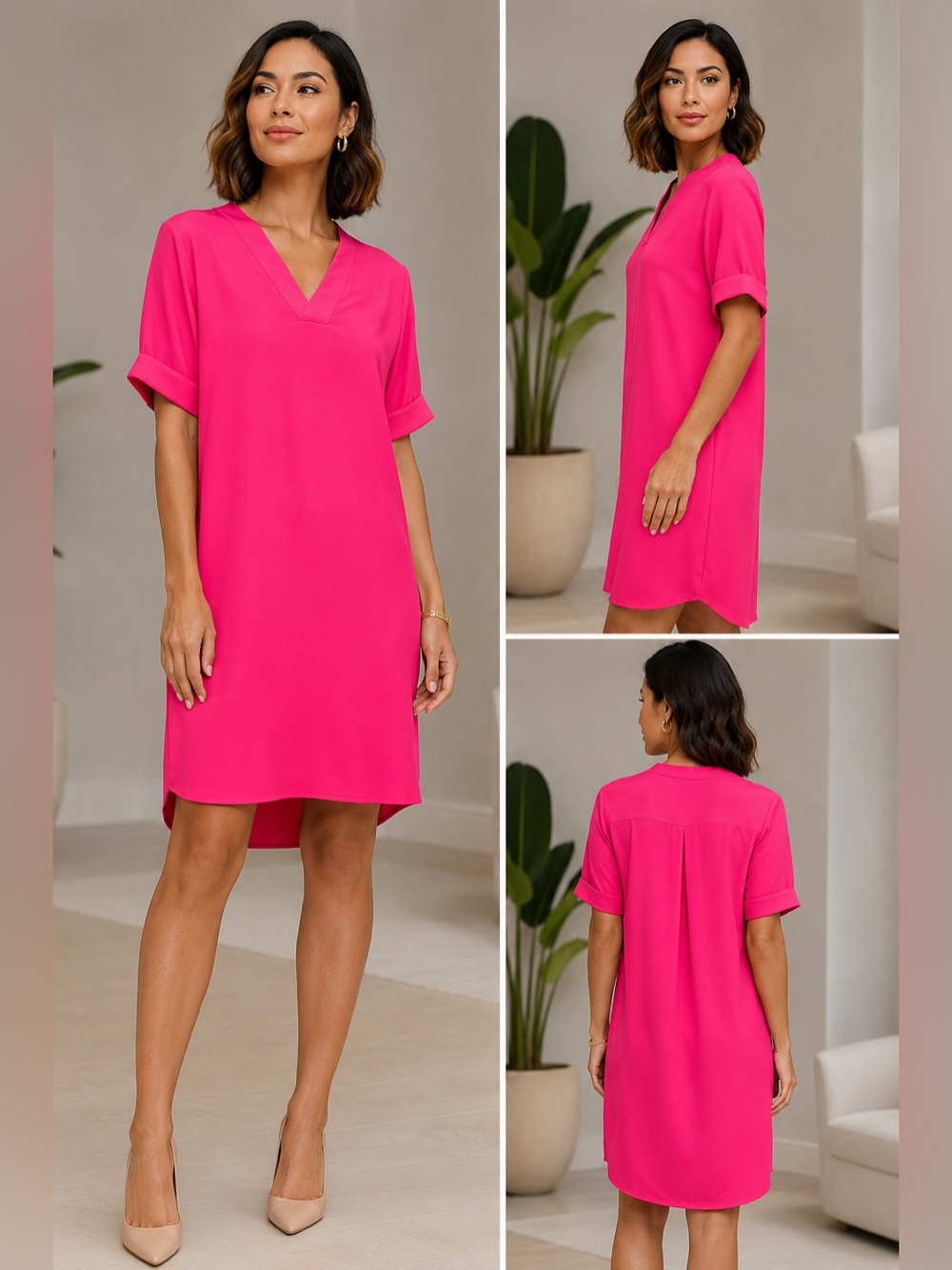 Trina Turk Rabat Shift Dress Pink Size Small